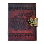 Sabrina Pentagram Leather Journal